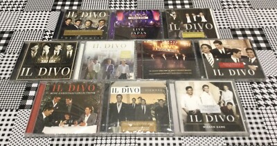 Il Divo CD Album Konvolut/Restposten/Sammlung x10 Ancora, Siempre, Wicked Game