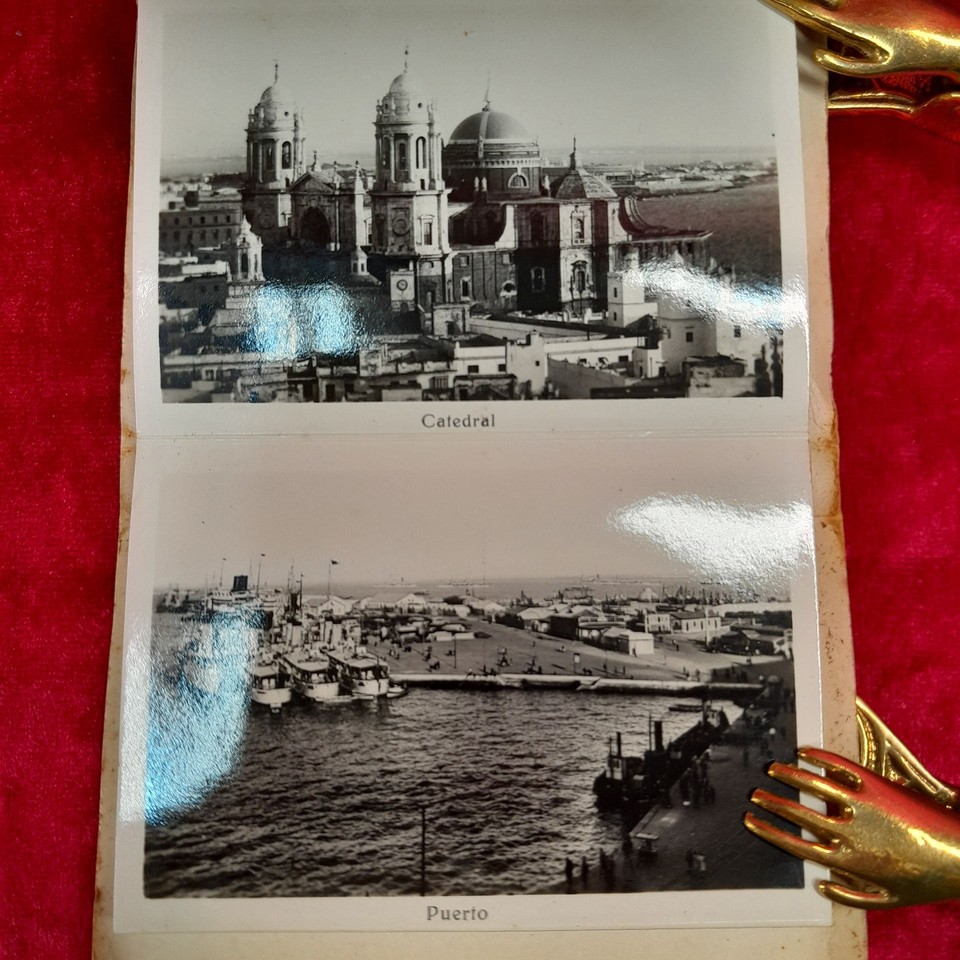 F-5866. 18 Photographs Antique Cádiz. Series B. Photo L.Roisin. B / N ...