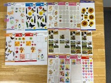 Hallmark Stickeroni Stickers - Bundle Butterfly Flower Horse Easter Heart Lot