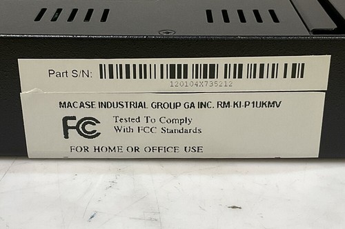 MACASE RM-KI-P1UKMV 15” RACKMOUNT MONITOR WITH TOUCHSCREEN U3S - 第 4/23 張圖片