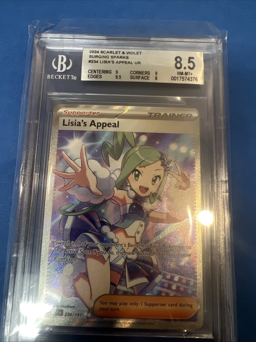 Lisia's Appeal 234/191 Sv08: Surging Sparks Holo for sale online