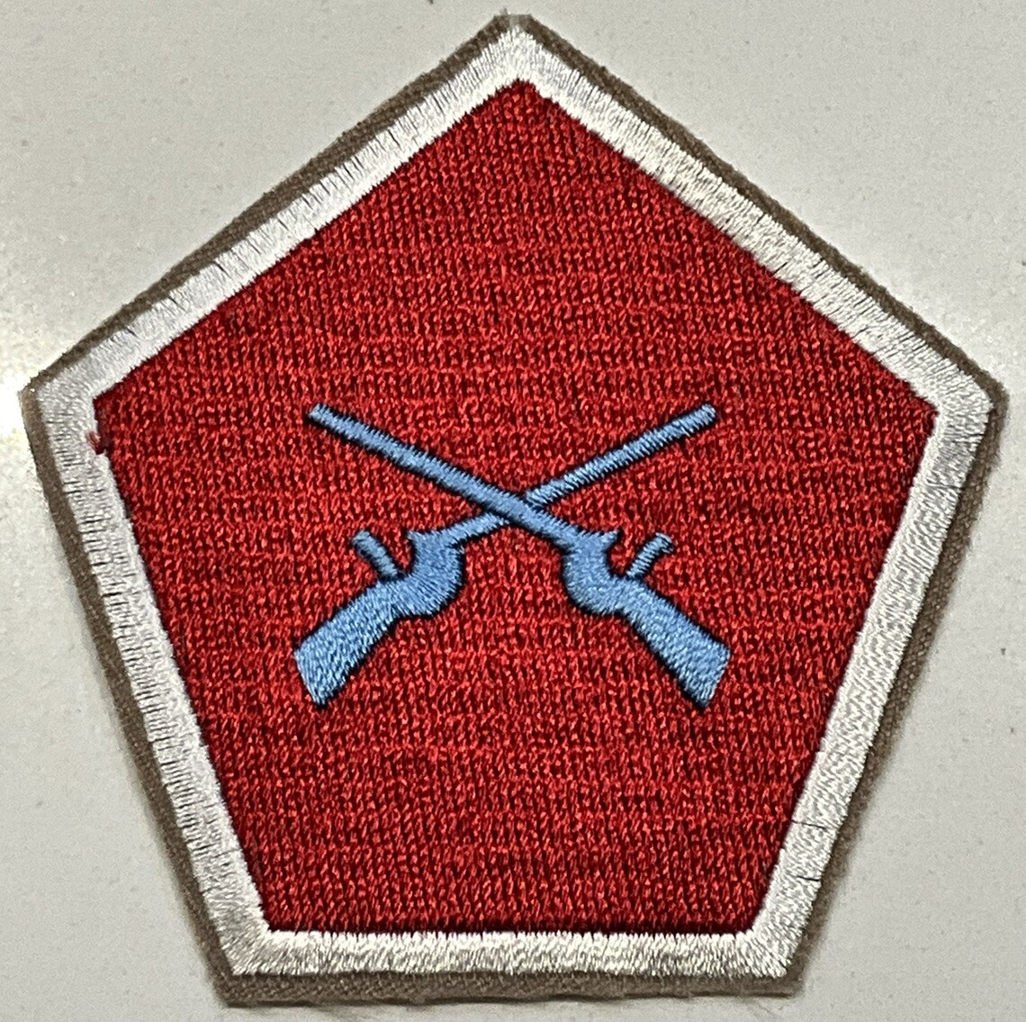 Post WWII U.S. Army 5th RCT Regimental Combat Team Infantry Cut Edge ...