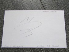 Mark De Bolla Notts County & Chesterfield Football Player Hand Signed Card