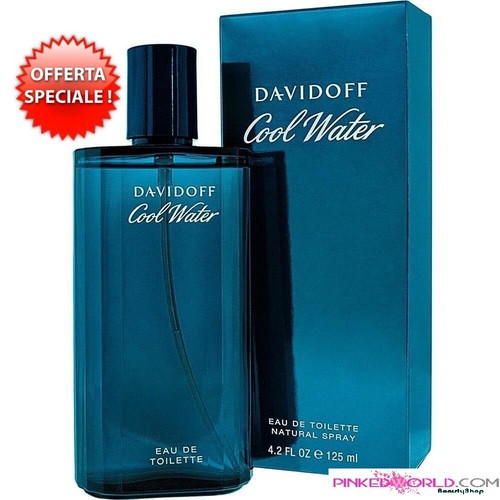 Davidoff Cool Water 125ml Edt Spray PROFUMO ORIGINALE Prezzo Ingrosso | eBay