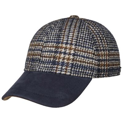 LIERYS Tweed Check Cap Basecap Baseballcap Wollcap Caps Herren