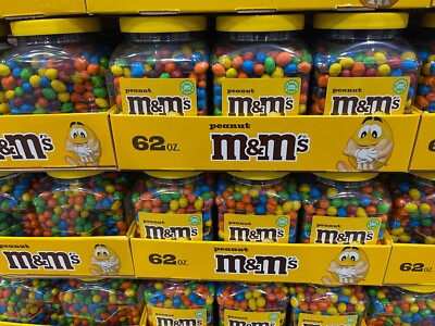 M&M's Chocolate Peanut Candy Pantry Size M & M - 62 Oz - in