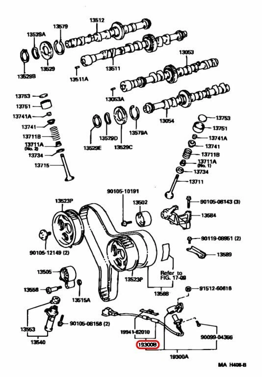 Toyota OEM Sensor Crank Position 90919-05021 Genuine - Image 3 of 4