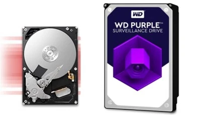 HARD DISK 2 TB TERA PURPLE WD WESTERN DIGITAL IDEALE VIDEOSORVEGLIANZA WD23PURZ