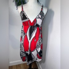 Cyn for Cynthia, S/M, NWT, novelty, sleeveless, braided straps, elastic wais