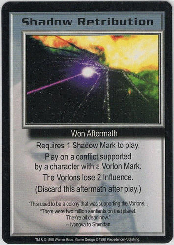 Babylon 5 CCG The Shadows Ed Individual Card Sale Near Mint or Better.  - Bild 15 von 24