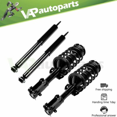 172138 Strut KUSATEC Front Complete Strut Assembly Pair For 2005-2010 Ford Mustang (Excl. Shelby) - Ready To Install 2005-2010 Mustang Parts