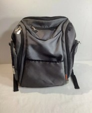 Fisher Price Diaper Bag Backpack Excellent Clean Condition Black Multi Pockets