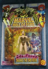Marvel Hall of Fame: Shanna the She Devil With Bow by Toy Biz 1997 (MOC) 