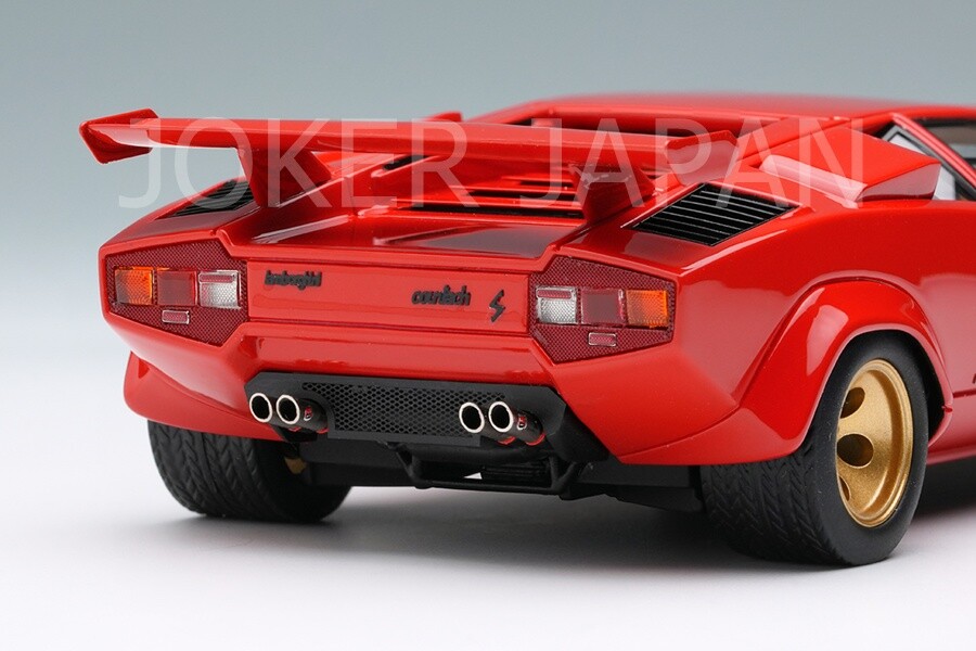 Make Up EIDOLON 1/43 Lamborghini Countach LP400S 1980 with Rear