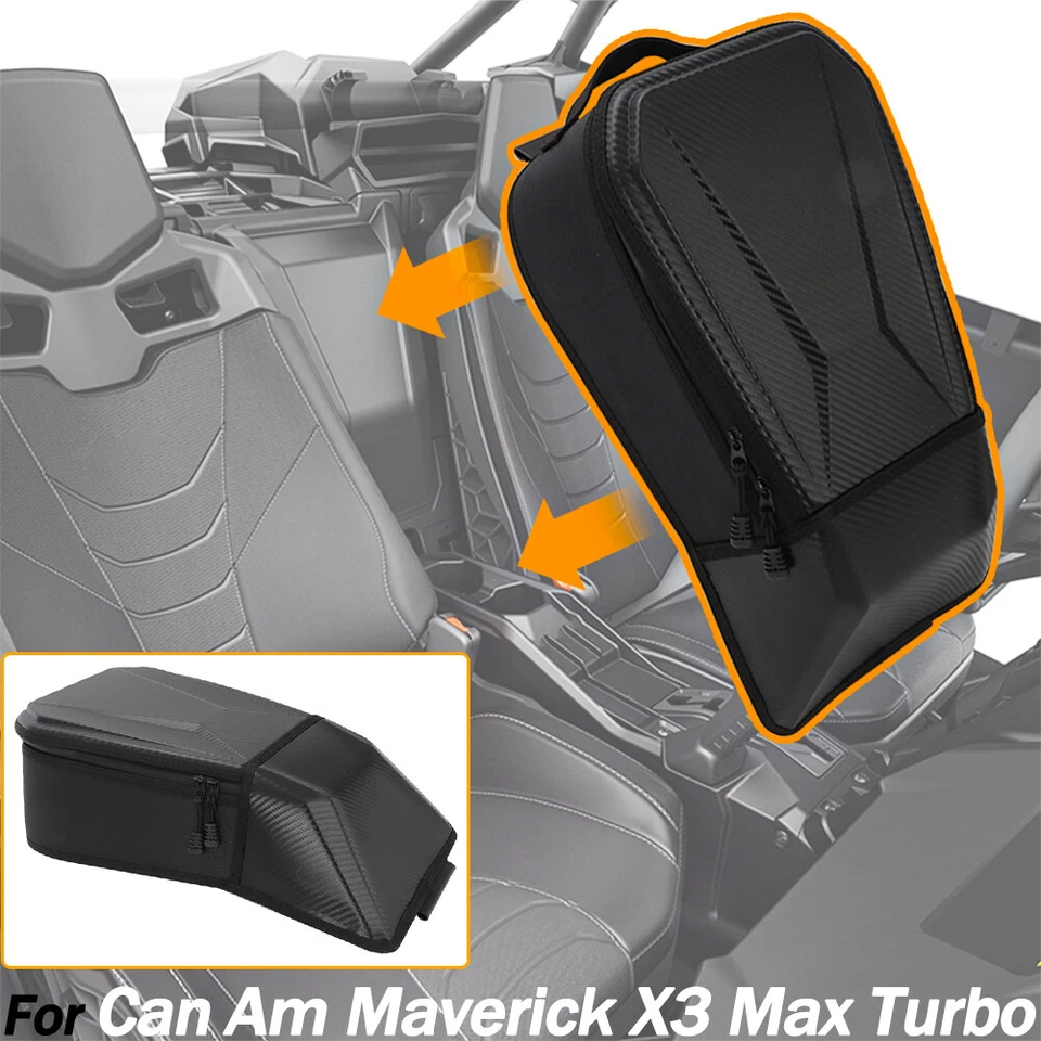 For Can Am Maverick X3 XRS XDS Turbo R RR Max Centre Seat Storage Bag 2017-2023 - Image 2 of 4