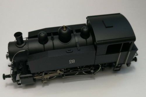 Rivarossi HR2641 Gr 831 FS Ex Usatc Livrée Noire, Collier Basse N°28 - Photo 4 sur 9