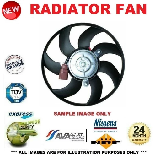 Brand New RADIATOR FAN for SKODA OCTAVIA Combi 1.9 TDI 4x4 2004-2010 - Picture 1 of 7