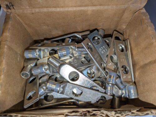 T & B , 256-30695-255, 4awg, 2-hole, 3\8" holes, 1"center, grey 29, box of (50) - Picture 2 of 4