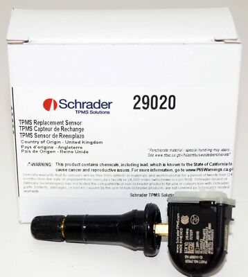 Schrader Automotive 29020 TPMS Sensor Snap-In 315MHz | eBay