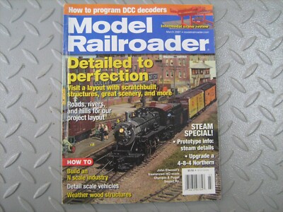 Model Railroader March 2007--How to program DCC decoders, detail scale ...