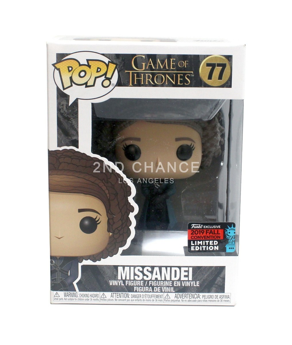 Game of Thrones Missandei フィギュア 限定版 Funko Pop Game of Thrones Missandei 2019 NYCC Fall Exclusive