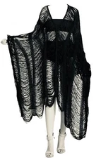 ❤️Cocoon Dress Top Fringe Swim Coverup Club Stage Womens Drag Performance Onsize