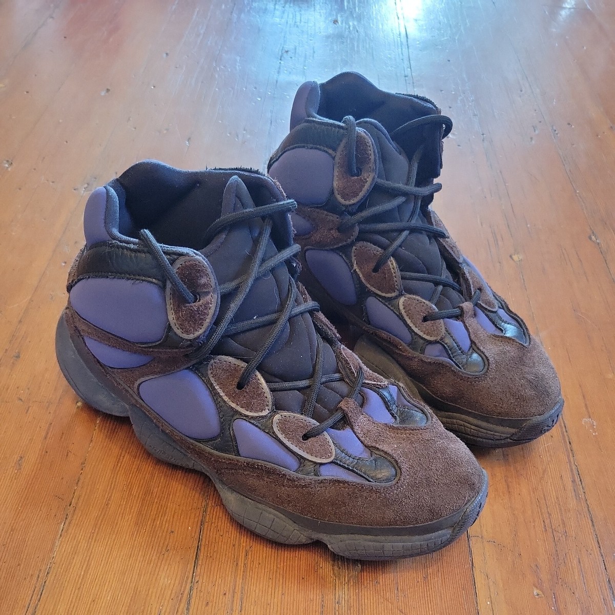 Size 10 adidas Yeezy 500 High Tyrian