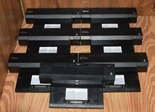 Lot 7 Dell E-Port Plus USB 2.0 Replicator Docking Station (Dock Only) HJVX1