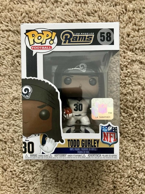 NFL Los Angeles Rams - Todd Gurley (Away) Funko Pop! #58 - Pre-Owned | eBay