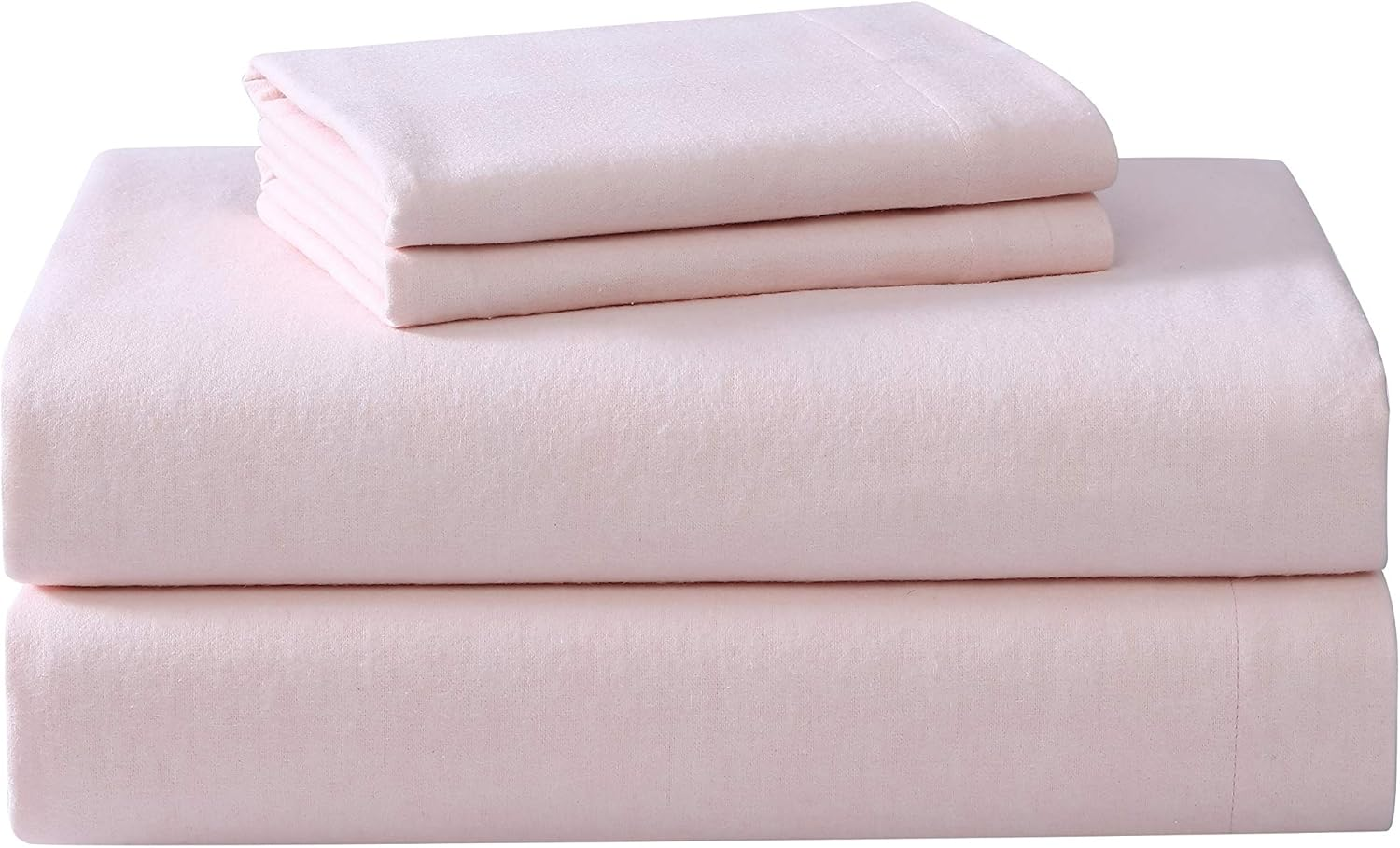 King Sheets Cotton Flannel Bedding Set Brushed for Extra Softness and Warmth