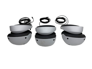 Lot of 3 Sony PlayStation VR2 Headset Only (1000032456) READ