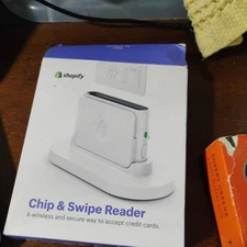 Shopify Chip & Swipe Reader - White (8541732075)