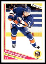 2013-14 O-Pee-Chee #281 Lubomir Visnovsky New York Islanders Hockey Card