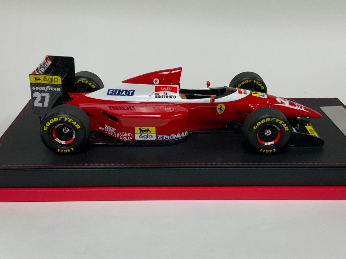 1/18 AB Models F1 Ferrari F93A from 1993 J. Alesi Car #27 Leather