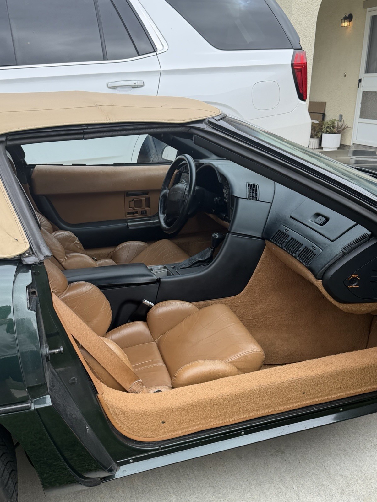 1990 Green Chevrolet Corvette   | C4 Corvette Photo 3