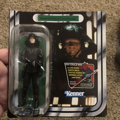Star Wars Vintage Collection VC94 Imperial Navy Commander 2012 Cut Card Sealed