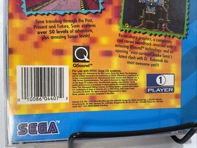 Sega CD Sonic CD  Complete Reg Card 1993