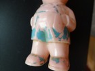 Easter Rattle Plastic Easter Bunny Rabbit Pink Blue Clothes Kewpie Vintage — photo 6