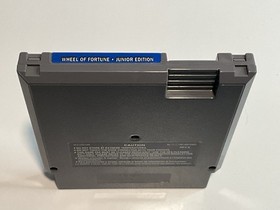 NES Cartridge Bundle Wheel Of Fortune And Wheel Of Fortune Junior Nintendo 
