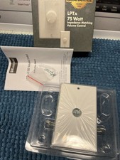 Russound LPTx-2D UltraMatch 75-Watt in-Wall Stereo Volume Control - White