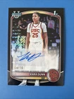 Kara Dunn 2025 Bowman Chrome #CPA-KD Black Geometric Refractor 1st RC Auto /10