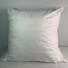 HOTEL COLLECTION White Oversized Euro Pillow. 28 x28 . Excellent Condition.
