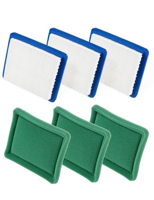 YAMAKATO 3 Pack 491588s Air Filter w/Pre 491588 399959 493537S 3PCS