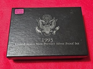 1993-S United States Premier Silver 5 Coin Proof Set.  BOI              #MF-3755