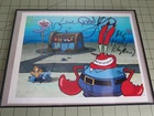 SpongeBob SquarePants signed Clancy Brown Mr. Krabs 11 x 8 1/2 Color Print