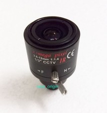 New HD 2.8-12mm Security CCTV Camera Lens Manual Focal Zoom MTV Varifocal Len