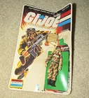 Hasbro G.I. Joe Dusty Desert Trooper Action Figure 1983 Fully Poseable