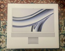 2023 Apple iMac 24" M3 16GB RAM 512GB SSD 8 Core Silver - Brand New in Box