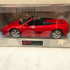 UT Models 1:18 Ferrari F355 Spider 1995 Diecast Red/Black, Unopened Box