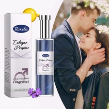 Men s Fresh Cologne, Long Lasting Floral Scent, Violet Musk Travel Size Perfume